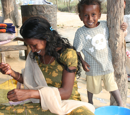 Sita and her son Asik